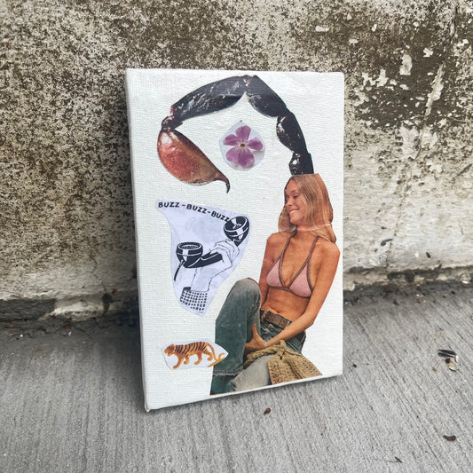 “Untitled Mini Collage” Original Art